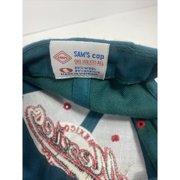 Sam’s Green Mexico Baseball Cap Youth One Size Fits All - Picture 4 of 5